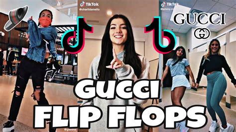 gucci flip flops tiktok song.